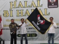 Ahmad saat resmi dilantik sebagai Ketua DPW Jawa Barat HIPNUSA di Holyland Haurgeulis Indramayu pada 19 April 2026 bersama jajaran pengurus dan anggota.