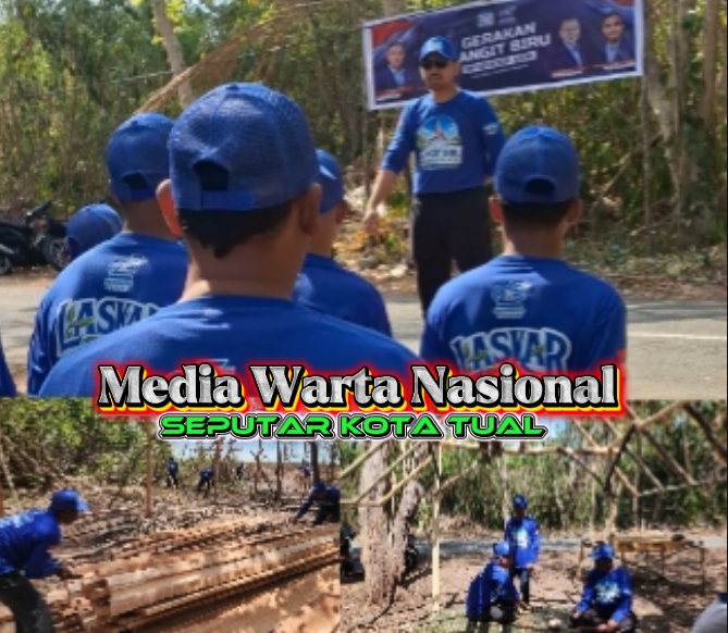 DPC Partai Demokrat Kota Tual Gelar Bhakti Sosial Jelang HUT Ke-25