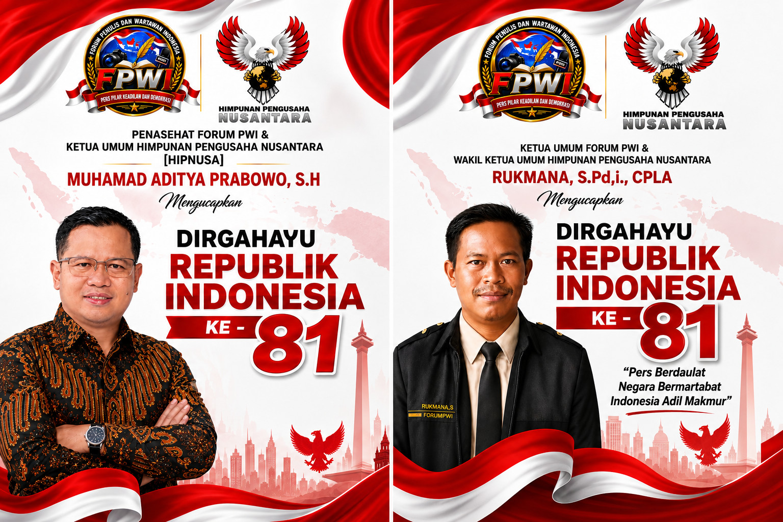 PERS Berdaulat, Negara Bermartabat, Indonesia Adil dan Makmur